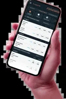 Crystal Roll live in-play betting screen on a mobile device
